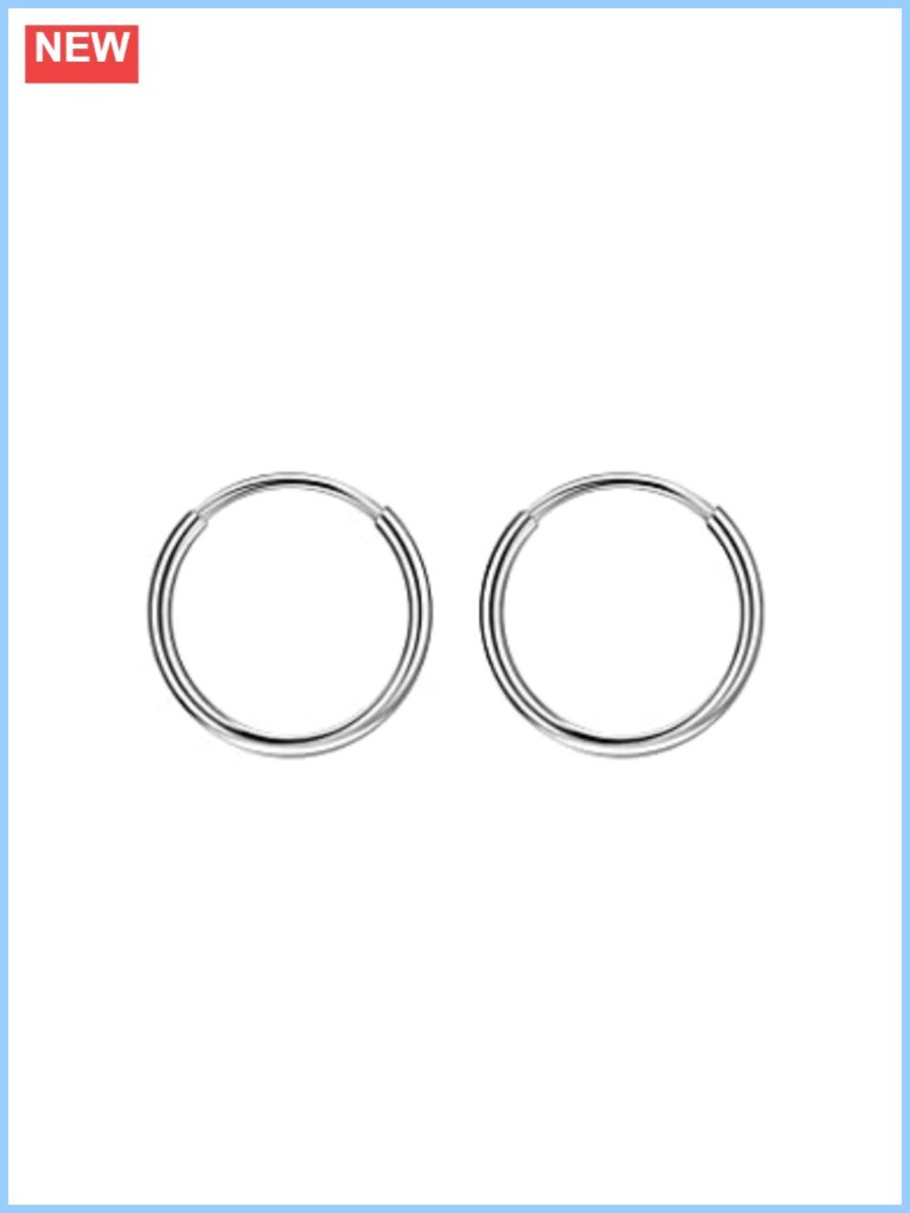 316L Surgical Steel Hoop Earrings for Women & Men